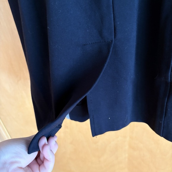 YOANNA BARASCHI USA Size 6 Stetch PONTE Windowpane Colorblock‎ Sleeveless Dress - Picture 8 of 11